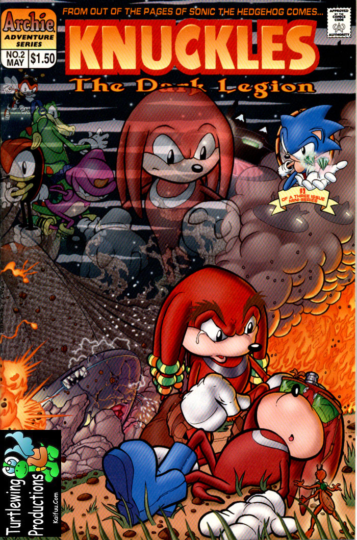 Knuckles - May 1997 Comic cover page